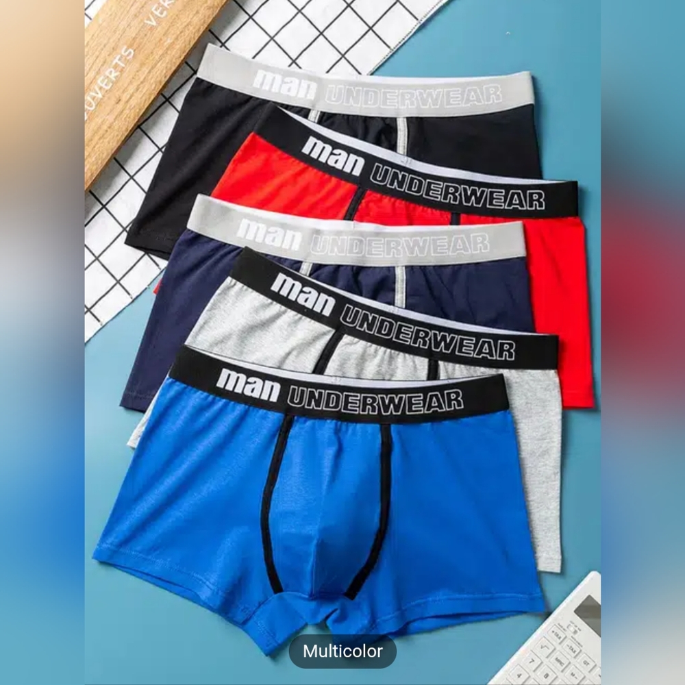 5Pcs men's boxer briefs